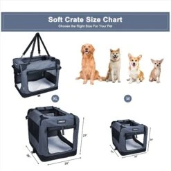 Jespet 3-Door Collapsible Soft-Sided Dog Crate -Pup Haven Sales Store 184478 PT3. AC SS1800 V1698437533