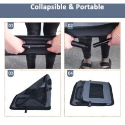 Jespet 3-Door Collapsible Soft-Sided Dog Crate -Pup Haven Sales Store 184478 PT4. AC SS1800 V1698333309