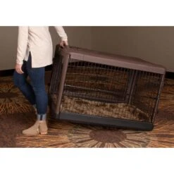 Pet Gear The Other Door 4-Door Collapsible Wire Dog Crate & Pad, Chocolate 10 Pet Gear The Other Door 4-Door Collapsible Wire Dog Crate & Pad, Chocolate -Pup Haven Sales Store 185870 pt4. AC SS1800 V1565018256