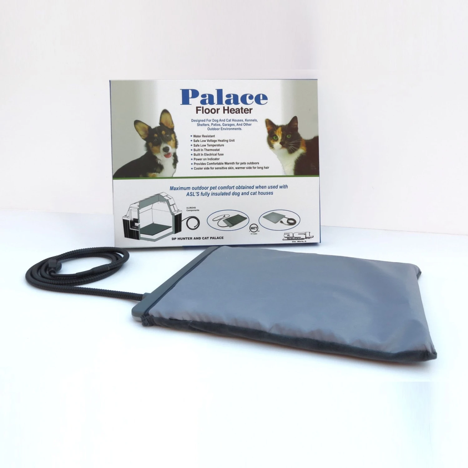 DP Hunter Dog House & Heating Pad 8 DP Hunter Dog House & Heating Pad - Image 8
