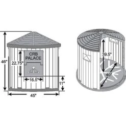 CRB Palace Dog House -Pup Haven Sales Store 186749 PT8. AC SS1800 V1590671513