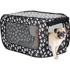 Etna Pop-Open Single Door Collapsible Soft-Sided Dog Crate 8 Etna Pop-Open Single Door Collapsible Soft-Sided Dog Crate -Pup Haven Sales Store 191448 PT3. AC SS1800 V1604006812