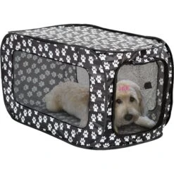 Etna Pop-Open Single Door Collapsible Soft-Sided Dog Crate 9 Etna Pop-Open Single Door Collapsible Soft-Sided Dog Crate -Pup Haven Sales Store 191448 PT4. AC SS1800 V1604009916