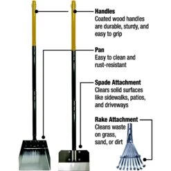 Wee-Wee All-in-One Rake, Spade & Pan Dog Waste Set -Pup Haven Sales Store 192224 PT3. AC SS1800 V1691781779