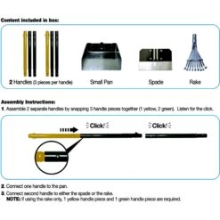 Wee-Wee All-in-One Rake, Spade & Pan Dog Waste Set -Pup Haven Sales Store 192224 PT4. AC SS1800 V1691782591