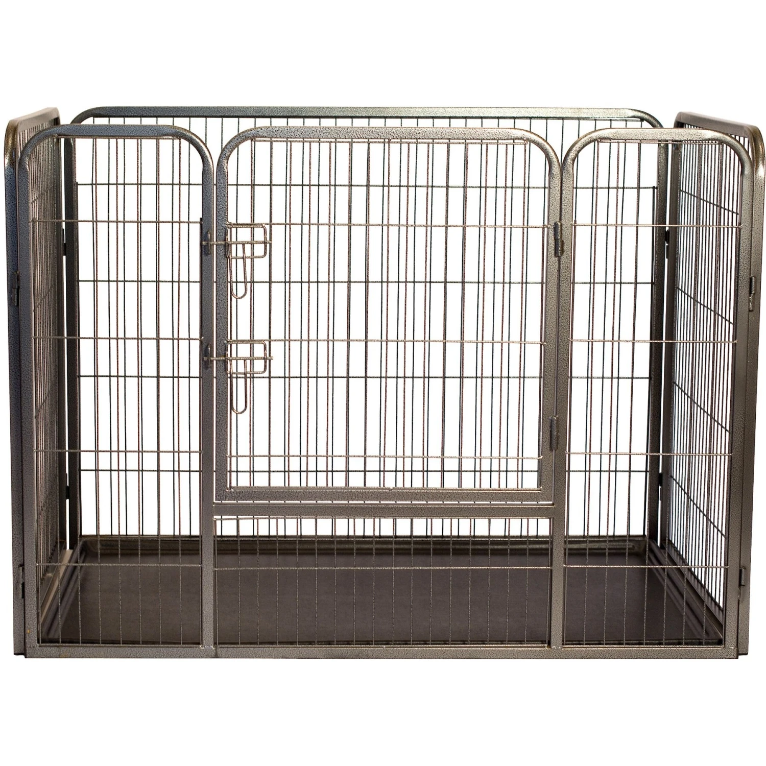 Iconic Pet Heavy Duty Rectangular Wire Dog Playpen 1 Iconic Pet Heavy Duty Rectangular Wire Dog Playpen