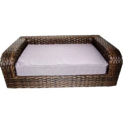 Iconic Pet Rattan Sofa Cat & Dog Bed With Removable Cover, Caramel & Mocha 8 Iconic Pet Rattan Sofa Cat & Dog Bed With Removable Cover, Caramel & Mocha -Pup Haven Sales Store 192466 pt3. AC SS1800 V1581434920