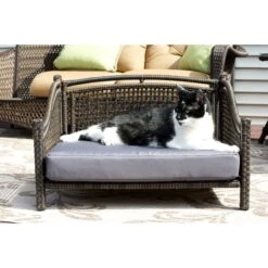 Iconic Pet Maharaja Rattan Sofa Cat & Dog Bed With Removable Cover, Caramel & Mocha 7 Iconic Pet Maharaja Rattan Sofa Cat & Dog Bed With Removable Cover, Caramel & Mocha -Pup Haven Sales Store 192468 PT3. AC SS1800 V1568755949