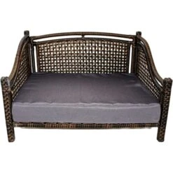 Iconic Pet Maharaja Rattan Sofa Cat & Dog Bed With Removable Cover, Caramel & Mocha 6 Iconic Pet Maharaja Rattan Sofa Cat & Dog Bed With Removable Cover, Caramel & Mocha -Pup Haven Sales Store 192468 pt2. AC SS1800 V1581434919