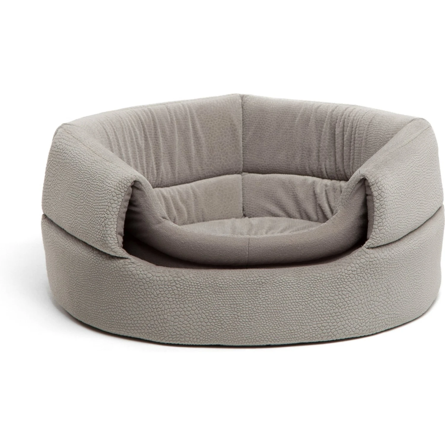 Best Friends By Sheri 2-in-1 Honeycomb Hut Covered/Bolster Cat & Dog Bed 2 Best Friends By Sheri 2-in-1 Honeycomb Hut Covered/Bolster Cat & Dog Bed - Image 2