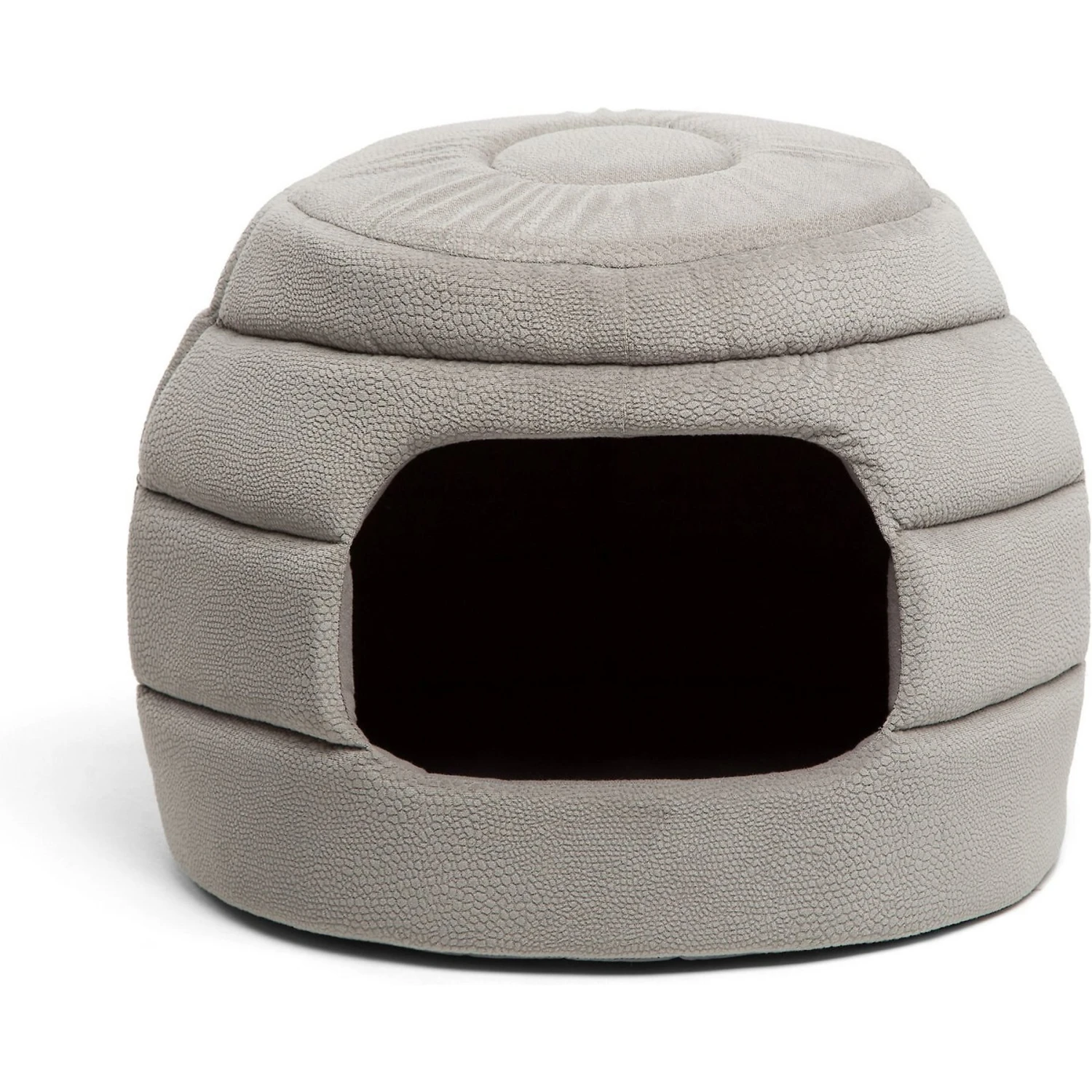 Best Friends By Sheri 2-in-1 Honeycomb Hut Covered/Bolster Cat & Dog Bed 6 Best Friends By Sheri 2-in-1 Honeycomb Hut Covered/Bolster Cat & Dog Bed - Image 6