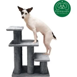 FurHaven Steady Paws Cat & Dog Stairs -Pup Haven Sales Store 198776 PT2. AC SS1800 V1631223446