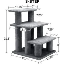 FurHaven Steady Paws Cat & Dog Stairs -Pup Haven Sales Store 198776 PT3. AC SS1800 V1631225859