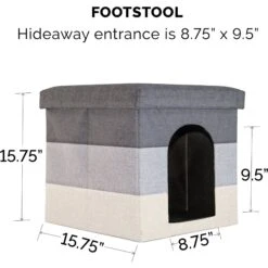 FurHaven House Footstool & Ottoman Dog & Cat Bed 11 FurHaven House Footstool & Ottoman Dog & Cat Bed -Pup Haven Sales Store 198861 PT3. AC SS1800 V1618280840