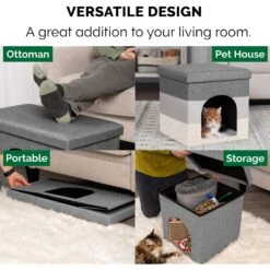 FurHaven House Footstool & Ottoman Dog & Cat Bed 15 FurHaven House Footstool & Ottoman Dog & Cat Bed -Pup Haven Sales Store 198861 PT7. AC SS1800 V1568235221