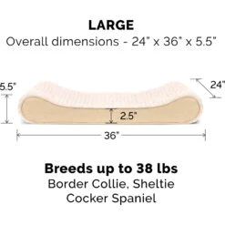 FurHaven Ultra Plush Luxe Lounger Memory Foam Dog Bed With Removable Cover 13 FurHaven Ultra Plush Luxe Lounger Memory Foam Dog Bed With Removable Cover -Pup Haven Sales Store 198898 PT4. AC SS1800 V1627007493