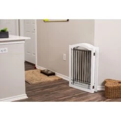 Internet's Best Arched Top Wire Dog Gate, 30-in -Pup Haven Sales Store 200429 PT8. AC SS1800 V1568308103