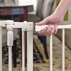 North States Deluxe Hardware Mount Dog Gate, White -Pup Haven Sales Store 200617 PT3. AC SS1800 V1633364082