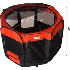 Armarkat Model PP002R Portable Soft-sided Dog & Cat Playpen, Black & Red 16 Armarkat Model PP002R Portable Soft-sided Dog & Cat Playpen, Black & Red -Pup Haven Sales Store 200779 PT7. AC SS1800 V1627689711