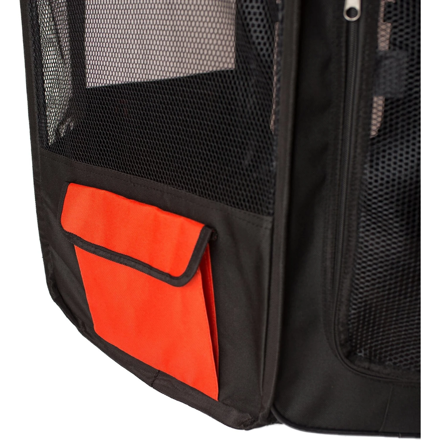 Armarkat Model PP002R Portable Soft-sided Dog & Cat Playpen, Black & Red 9 Armarkat Model PP002R Portable Soft-sided Dog & Cat Playpen, Black & Red - Image 9