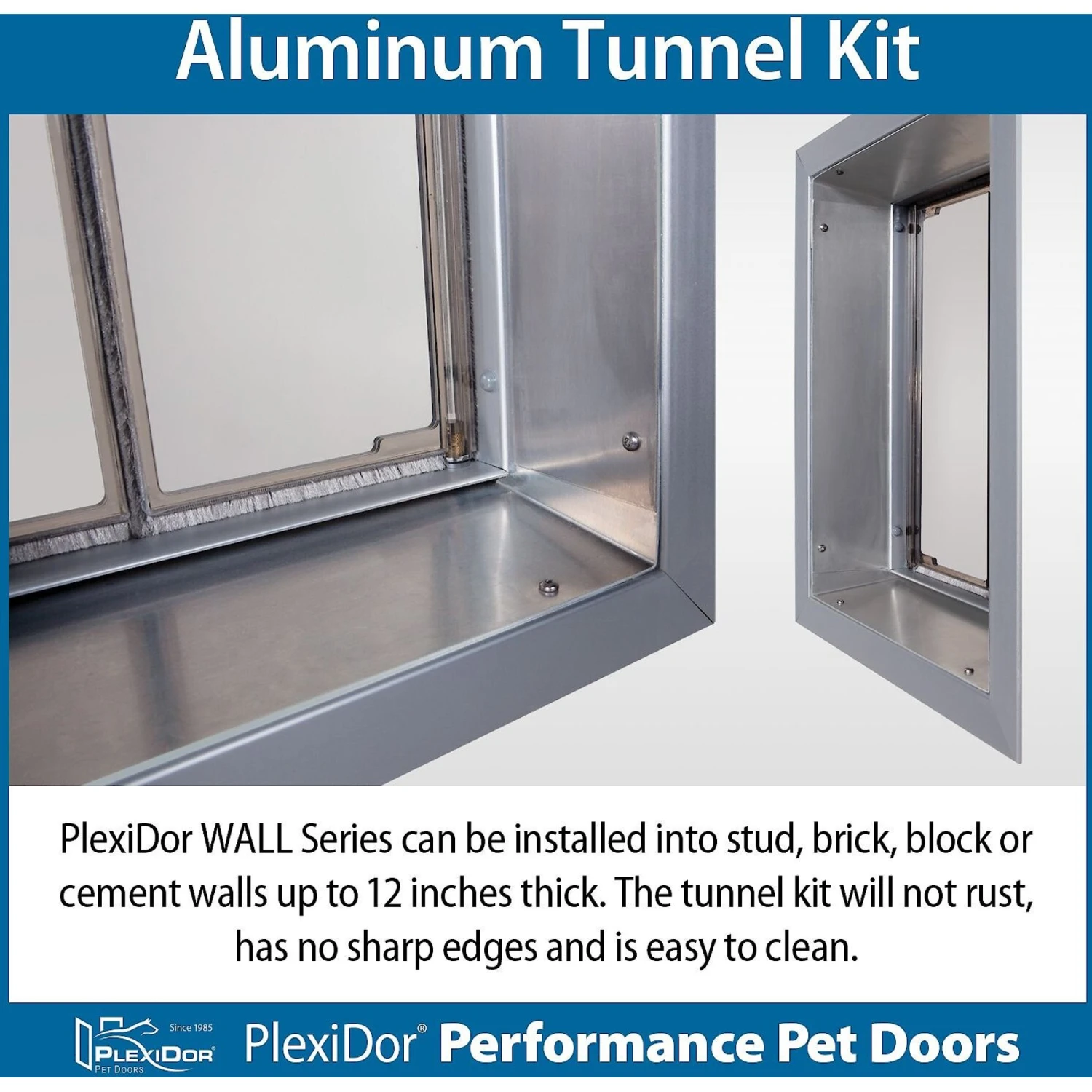 PlexiDor Performance Pet Doors Dog Door Wall Installation 3 PlexiDor Performance Pet Doors Dog Door Wall Installation - Image 3