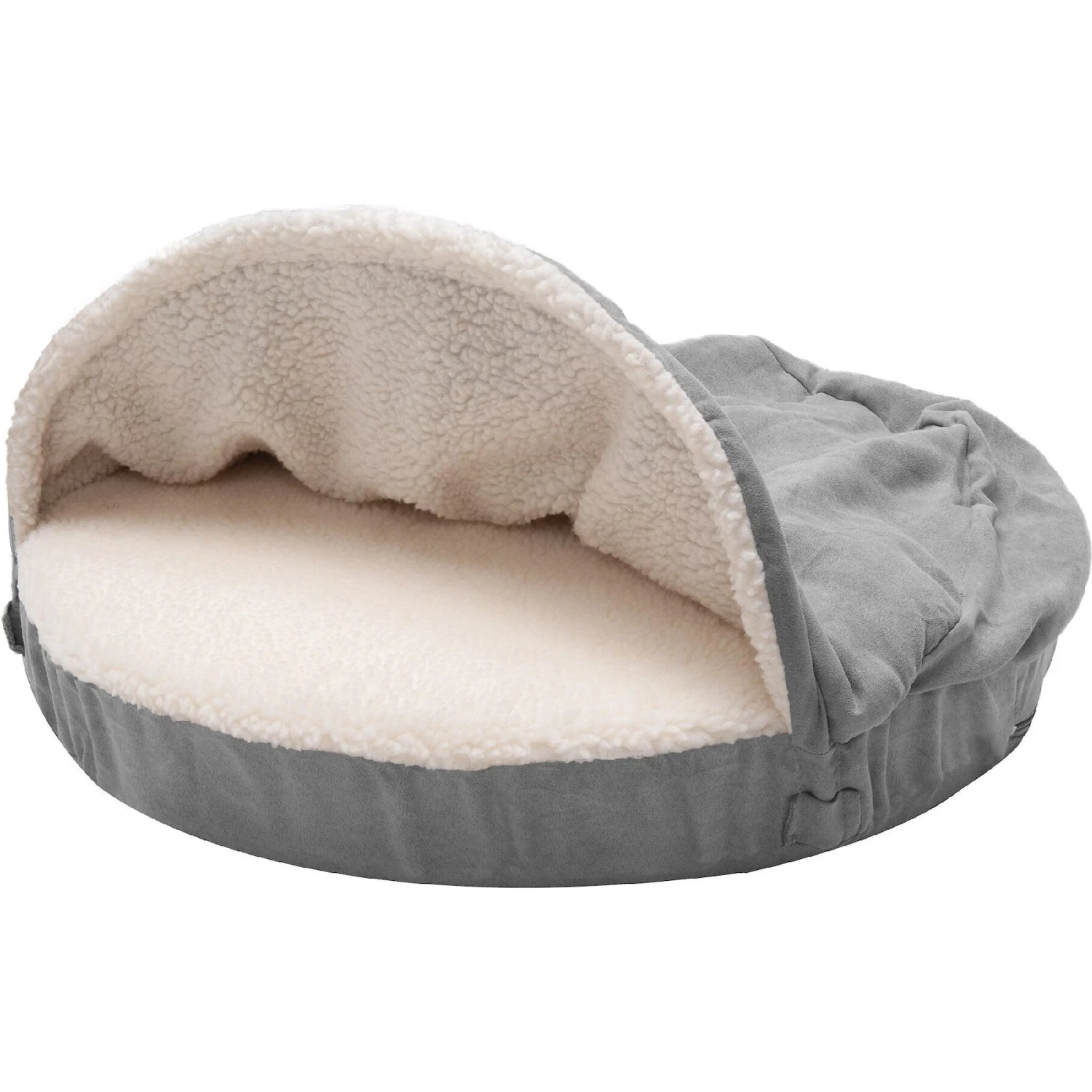 FurHaven Faux Sheepskin Snuggery Memory Top Cat & Dog Bed With Removable Cover 3 FurHaven Faux Sheepskin Snuggery Memory Top Cat & Dog Bed With Removable Cover - Image 3