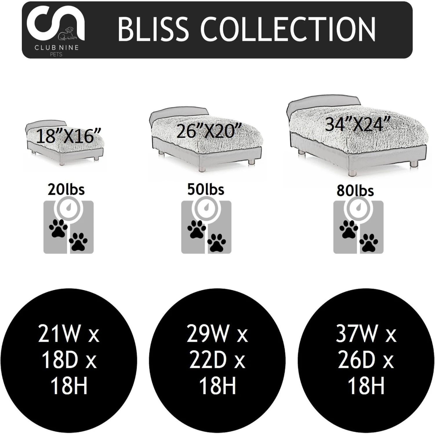 Club Nine Pets Modern Sofa Cat & Dog Bed, Black 3 Club Nine Pets Modern Sofa Cat & Dog Bed, Black - Image 3