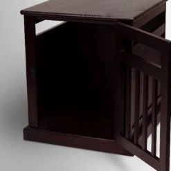 Casual Home Chappy Single Door Furniture Style Dog Crate & Wood Slats -Pup Haven Sales Store 209967 PT3. AC SS1800 V1618345910