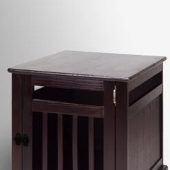 Casual Home Chappy Single Door Furniture Style Dog Crate & Wood Slats -Pup Haven Sales Store 209967 PT5. AC SS1800 V1618346506