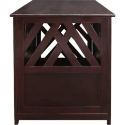 Casual Home Modern Lattice Single Door Furniture Style Dog Crate & End Table 9 Casual Home Modern Lattice Single Door Furniture Style Dog Crate & End Table -Pup Haven Sales Store 209980 pt3. AC SS1800 V1573855106