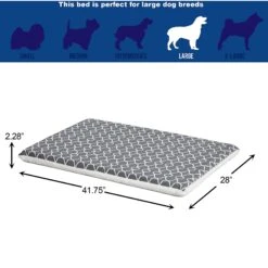 MidWest QuietTime Geo Print & Fleece Reversible Dog Crate Mat 6 MidWest QuietTime Geo Print & Fleece Reversible Dog Crate Mat -Pup Haven Sales Store 212963 PT2. AC SS1800 V1576083857
