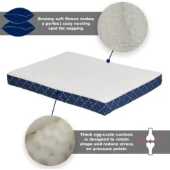 MidWest QuietTime Couture Donovan Orthopedic Pillow Dog Bed With Removable Cover -Pup Haven Sales Store 213020 PT3. AC SS1800 V1576086824