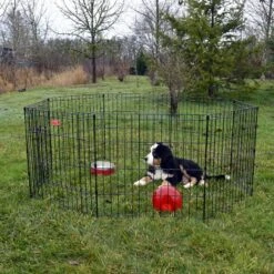 Lucky Dog Wire Dog Exercise Pen With Step-Thru Door