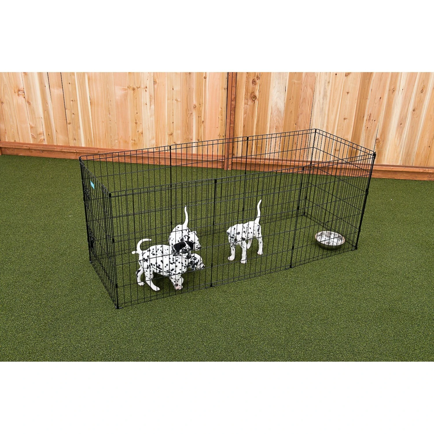 Lucky Dog Wire Dog Exercise Pen With Step-Thru Door 2 Lucky Dog Wire Dog Exercise Pen With Step-Thru Door - Image 2