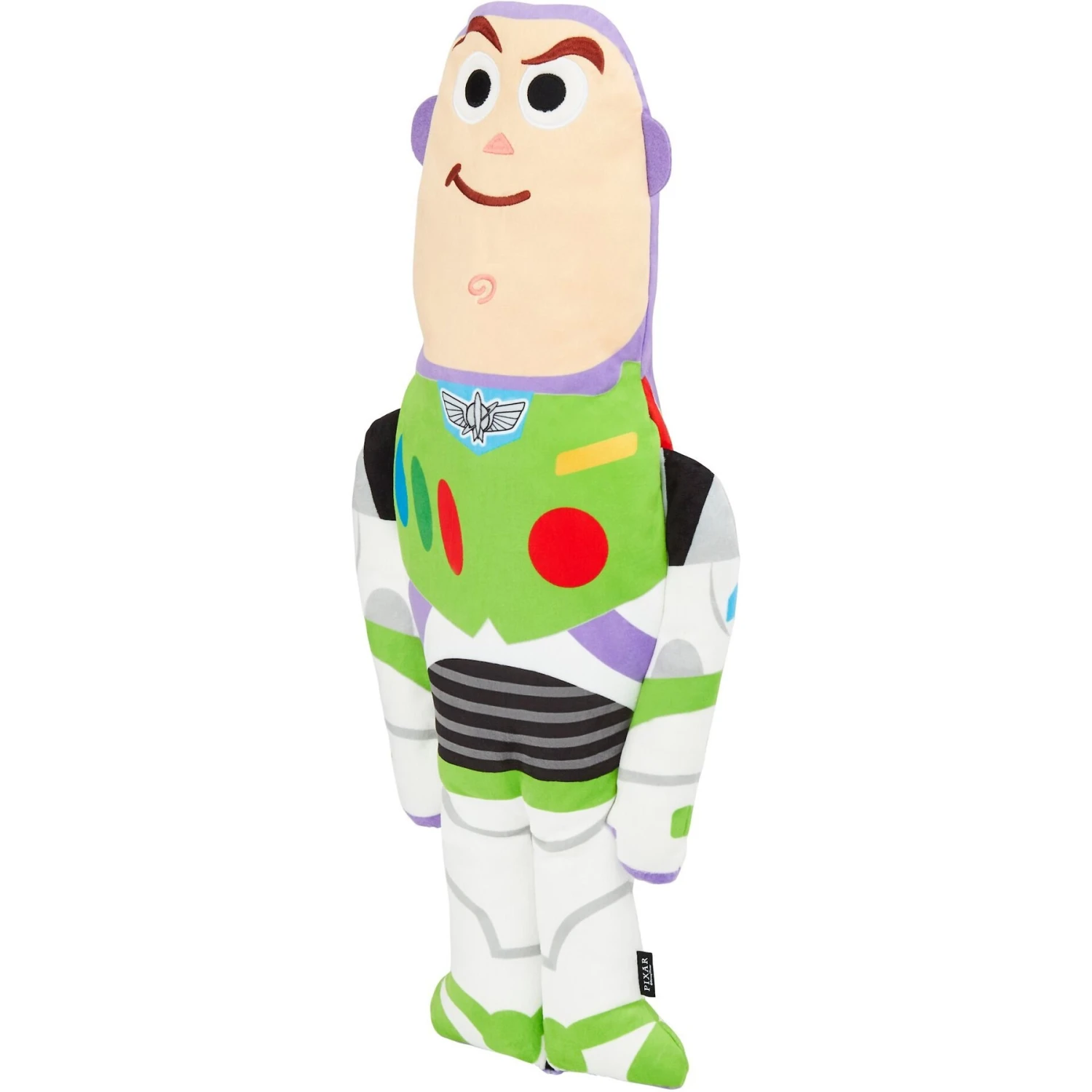 Pixar Buzz Lightyear Wagazoo Plush Squeaky Dog Toy, Extra Long 1 Pixar Buzz Lightyear Wagazoo Plush Squeaky Dog Toy, Extra Long