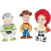 Pixar Buzz Lightyear, Woody & Jessie Plush Squeaky Dog Toy