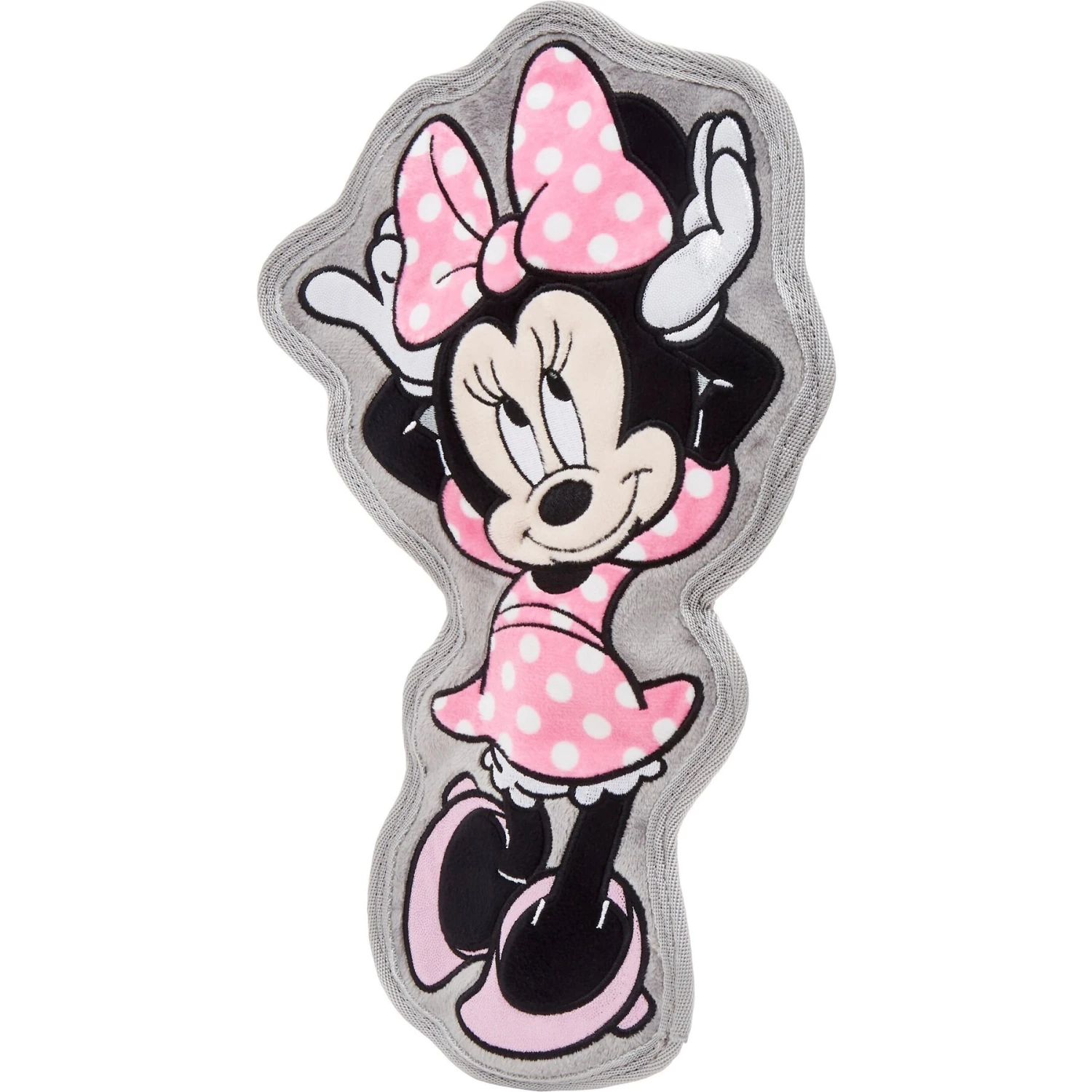 Disney Minnie Mouse Flat Plush Squeaky Dog Toy 1 Disney Minnie Mouse Flat Plush Squeaky Dog Toy