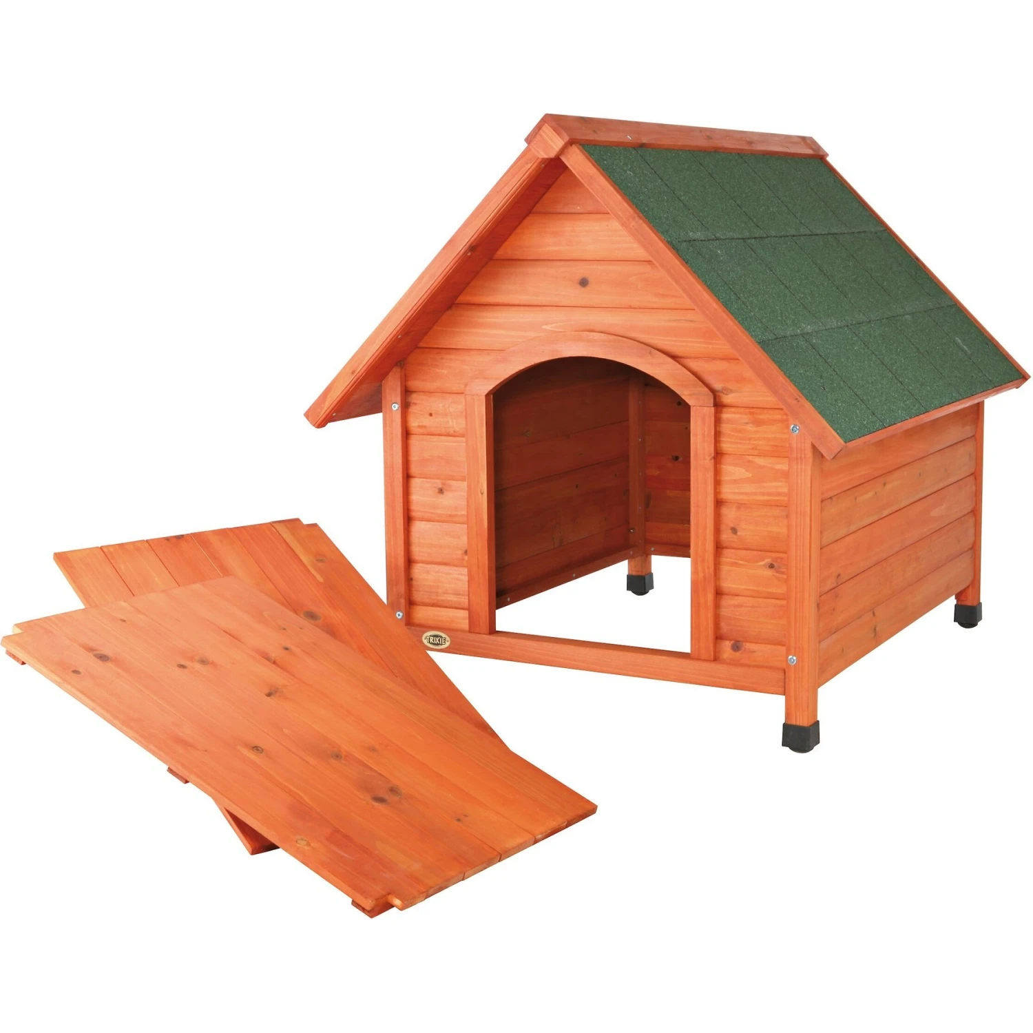 TRIXIE Log Cabin Dog House 3 TRIXIE Log Cabin Dog House - Image 3