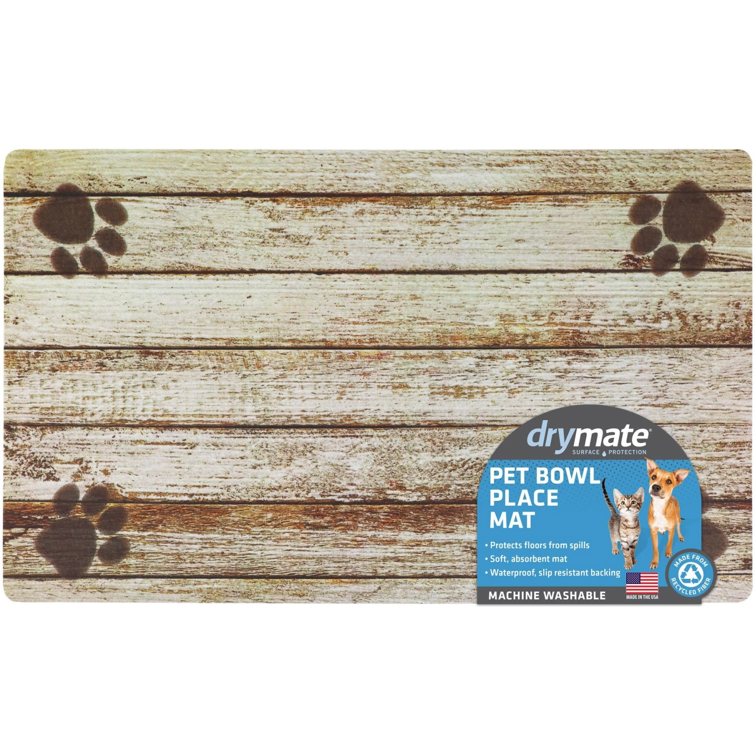 Drymate Absorbent Dog & Cat Bowl Food Mat 1 Drymate Absorbent Dog & Cat Bowl Food Mat