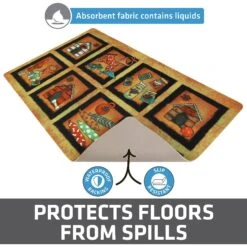 Drymate Bow Wow Squares Dog Bowl Place Mat -Pup Haven Sales Store 222052 PT3. AC SS1800 V1651205515