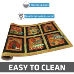 Drymate Bow Wow Squares Dog Bowl Place Mat -Pup Haven Sales Store 222052 PT4. AC SS1800 V1651164105