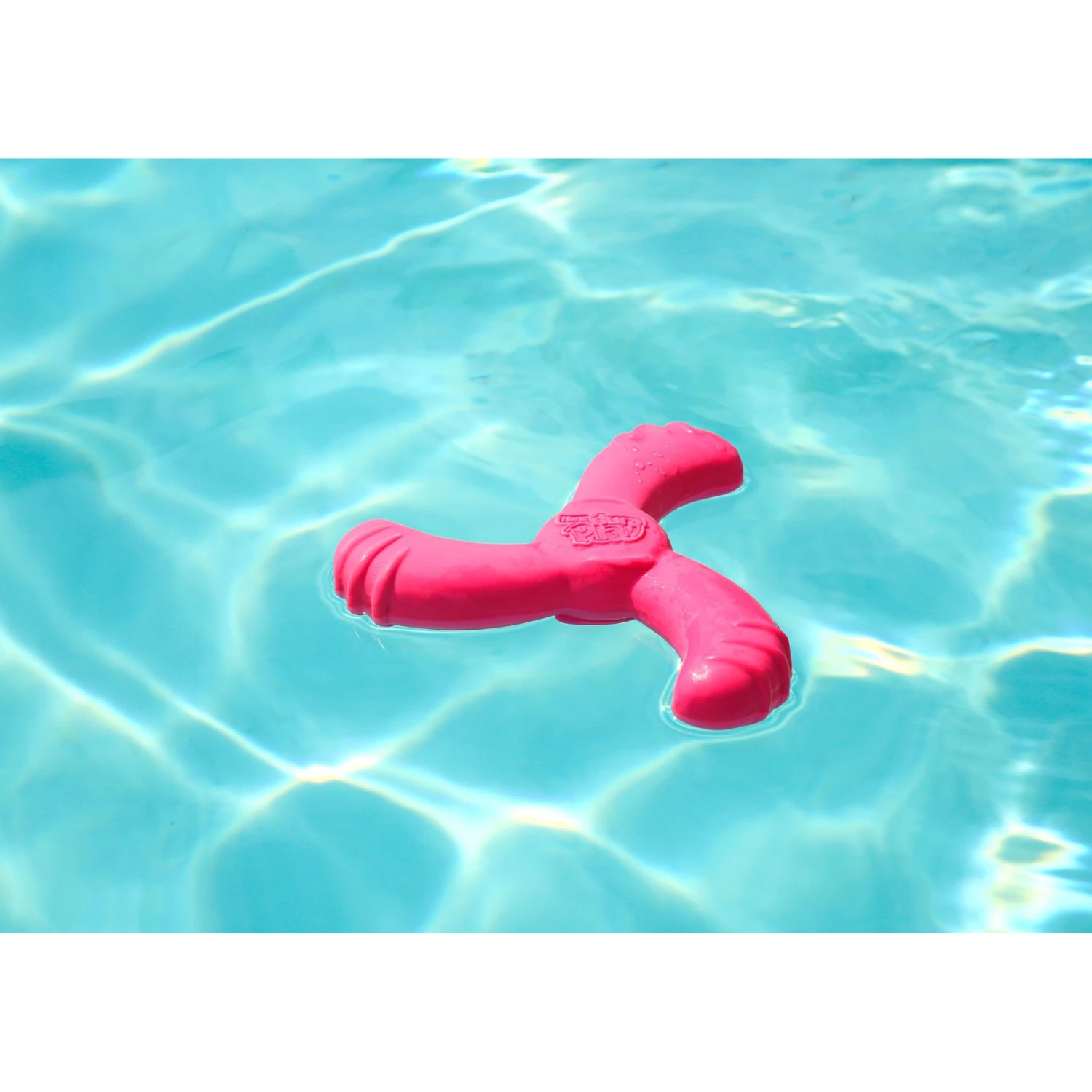 Hartz Dura Play Boomerang Bacon Scented Squeaky Latex Dog Toy, Color Varies 7 Hartz Dura Play Boomerang Bacon Scented Squeaky Latex Dog Toy, Color Varies - Image 7