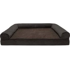 FurHaven Faux Fleece Memory Top Bolster Dog Bed With Removable Cover 11 FurHaven Faux Fleece Memory Top Bolster Dog Bed With Removable Cover -Pup Haven Sales Store 222956 PT2. AC SS1800 V1606786950