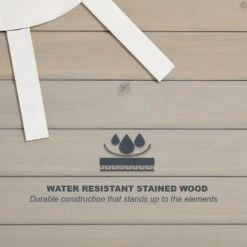 MidWest Eillo Folding Outdoor Wood Dog House, Beige 11 MidWest Eillo Folding Outdoor Wood Dog House, Beige -Pup Haven Sales Store 226370 PT3. AC SS1800 V1583958811