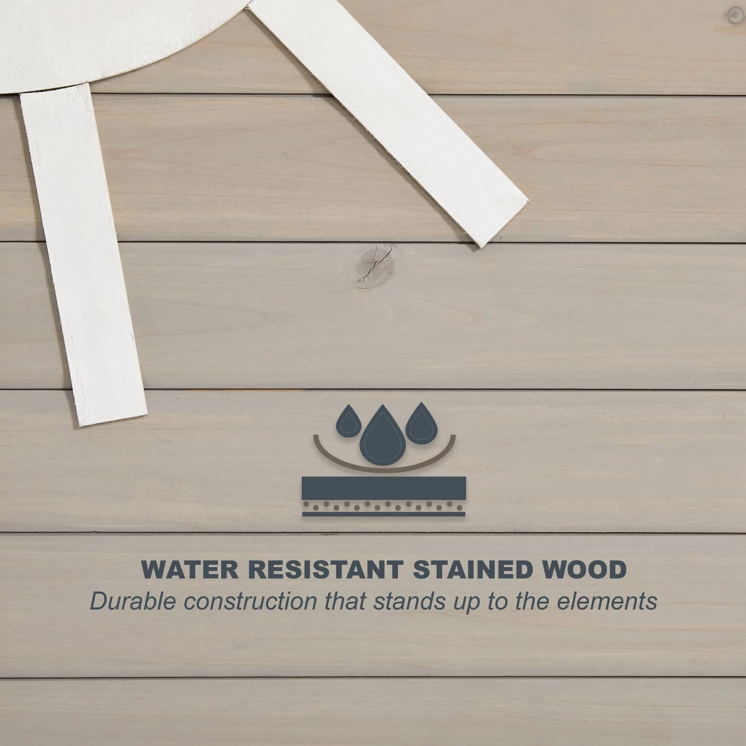 MidWest Eillo Folding Outdoor Wood Dog House, Beige 4 MidWest Eillo Folding Outdoor Wood Dog House, Beige - Image 4