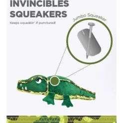 Outward Hound Xtreme Seamz Alligator Squeaky Plush Dog Toy 10 Outward Hound Xtreme Seamz Alligator Squeaky Plush Dog Toy -Pup Haven Sales Store 226728 PT3. AC SS1800 V1636507996