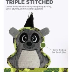 Outward Hound Xtreme Seamz Lemur Squeaky Plush Dog Toy -Pup Haven Sales Store 226734 PT2. AC SS1800 V1636508778