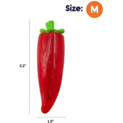 Petstages Crunch Veggie Pepper Tough Dog Chew Toy 11 Petstages Crunch Veggie Pepper Tough Dog Chew Toy -Pup Haven Sales Store 227079 PT4. AC SS1800 V1636510313