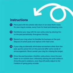 Frisco Premium Giant Printed Dog Training & Potty Pads, 27.5 X 44-in, Unscented 16 Frisco Premium Giant Printed Dog Training & Potty Pads, 27.5 X 44-in, Unscented -Pup Haven Sales Store 227472 PT7. AC SS1800 V1699297882