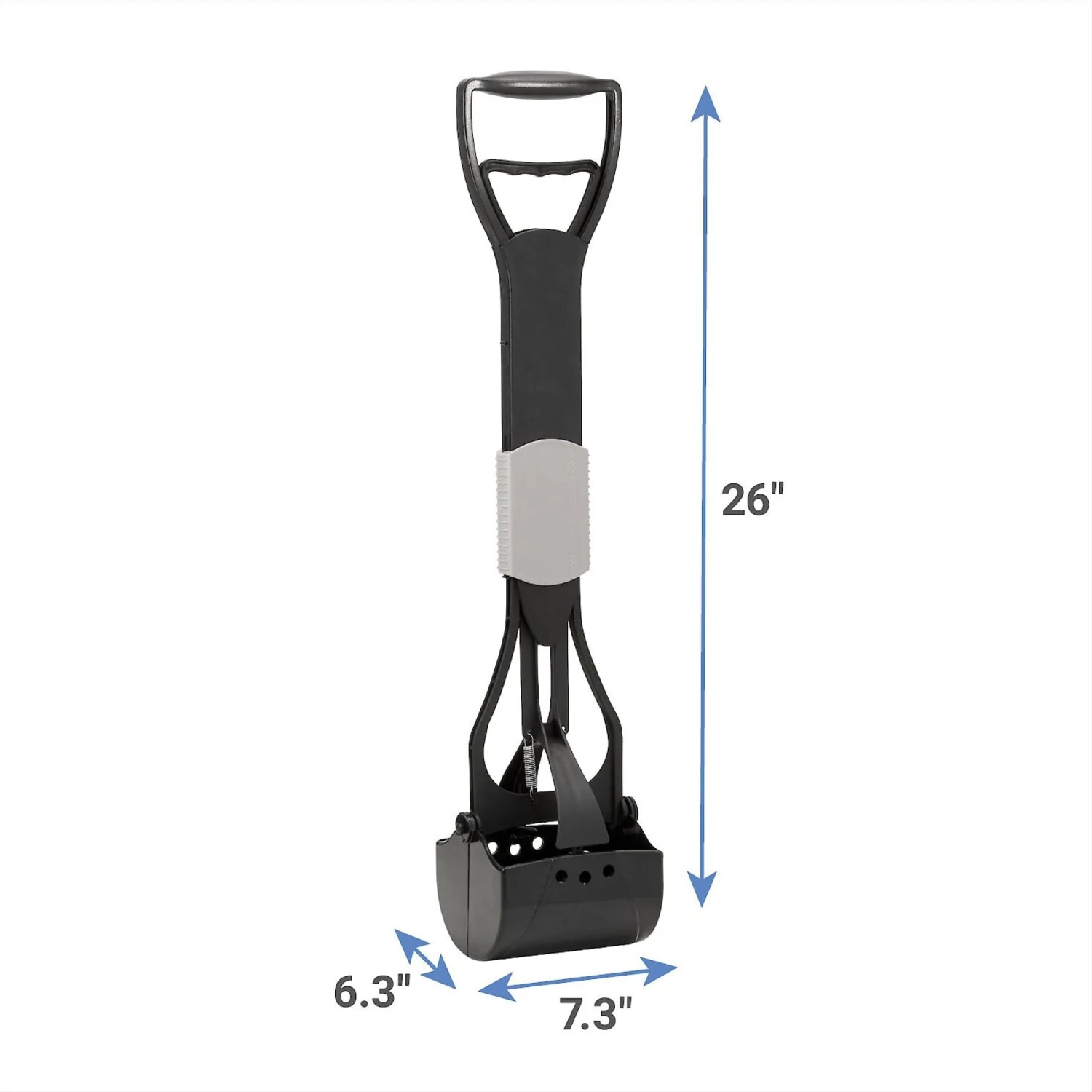 Frisco Spring Action Foldable Dog Pooper Scooper 2 Frisco Spring Action Foldable Dog Pooper Scooper - Image 2